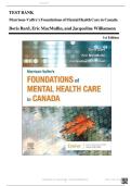 Test Bank - Morrison-Valfre&rsquo;s Foundations of Mental Health Care in Canada&comma; 1st Edition &lpar;Bard&comma; 2025&rpar;&comma; Chapter 1-33 &vert; All Chapters