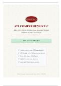 ATI Comprehensive C 170&plus; &lpar;2025&ndash;2026 A&plus; Verified&rpar; Exam Questions &vert; Verified Solutions & Correct Answer Keys