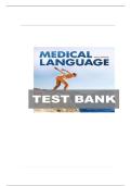 Test Bank &lowbar;&lowbar; Medical Language&colon; Immerse Yourself 6th Edition By Susan Turley All Chapters Included LATEST VERSION 2025 A&plus;Graded