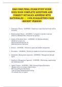 NAB Core FINAL EXAM STUDY GUIDE  2025&sol;2026 COMPLETE QUESTIONS AND  CORRECT DETAILED ANSWERS WITH  RATIONALES &vert;&vert; 100&percnt; GUARANTEED PASS  <RECENT VERSION> 