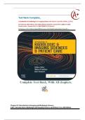 Test Bank Complete&lowbar; Introduction to Radiologic & Imaging Sciences & Patient Care 8th Edition&comma; &lpar;2023&rpar; By Arlene M&period; Adler&comma; Richard R&period; Carlton & Kori L&period; Stewart&vert; All Chapters 1-26&vert; 4 Units&vert; Latest With Answers And Detailed Explanation&vert; Graded A&plus;