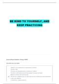 NUR 138 EXAM 1 QUESTIONS WITH 100&percnt; CORRECT ANSWERS