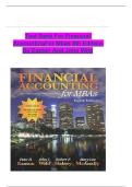 TEST BANK For Advanced Financial Accounting 13th Edition By Theodore Christensen Chapter 1 - 20 &vert;Complete Newest Version
