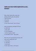 EDPM CXC PAST PAPER QUESTIONS & ANS&comma; PASSED&excl;&excl;