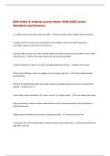 SOS brake & braking system Exam 2025-2026 Latest  Questions and Answers 