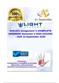 SUS1501 Assignment 5 &lpar;COMPLETE ANSWERS&rpar; Semester 2 2025 &lpar;634299&rpar; - DUE 15 September 2025&semi;100&percnt; trusted &comma;comprehensive and complete reliable solution with clear explanation