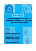 SUS1501 Assignment 5 &lpar;COMPLETE ANSWERS&rpar; Semester 2 2025 &lpar;634299&rpar; - DUE 15 September 2025&semi;100&percnt; trusted &comma;comprehensive and complete reliable solution with clear explanation
