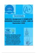  SUS1501 Assignment 4 &lpar;COMPLETE ANSWERS&rpar; Semester 2 2025 - DUE 12 September 2025&semi;100&percnt; trusted &comma;comprehensive and complete reliable solution with clear explanation