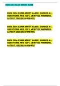 BUSI 2204 EXAM STUDY GUIDE  BUSI 2204 EXAM STUDY GUIDE&period; GRADED A&plus;&period;  QUESTIONS AND 100&percnt; VERIFIED ANSWERS&period;  LATEST 2025&sol;2026 UPDATE&period;  BUSI 2204 EXAM STUDY GUIDE&period; GRADED A&plus;&period;  QUESTIONS AND 100&percnt; VERIFIED ANSWERS&period;  LATEST 2025&sol;2026 UPDATE&period;  BUSI 2204 EXAM STUD