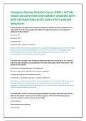 Emergency Nursing Pediatric Course &lpar;ENPC&rpar;  ACTUAL EXAM 150 QUESTIONS AND CORRECT ANSWERS WITH DEEP EXPLANATIONS 20258-2026 LATEST ALREADY GRADED A&plus;
