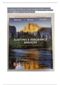 Solution Manual For Auditing & Assurance Services&colon; A Systematic Approach&comma; 12th Edition By William Messier Jr&comma; Steven Glover&comma; Verified Chapters 1 - 21 &vert; All Chapters&comma; Complete Newest Version