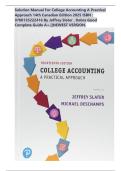 Solution Manual For College Accounting A Practical Approach 14th Canadian Edition 2025 By Jeffrey Slater &comma; Debra Good &vert;&vert;ISBN&colon; NO 9780135222416&vert;&vert;Complete Guide A&plus;&period;&vert;&vert;NEWEST VERSION&vert; ALL CHAPTERS