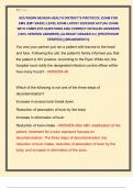 SOUTHERN NEVADA HEALTH DISTRICT&rsquo;S PROTOCOL EXAM FOR  EMS &lpar;EMT BASIC&rpar; LEVEL EXAM LATEST 2025&sol;2026 ACTUAL EXAM  WITH COMPLETE QUESTIONS AND CORRECT DETAILED ANSWERS  &lpar;100&percnt; VERIFIED ANSWERS&rpar; &vert;ALREADY GRADED A&plus;&vert; &vert;&vert;PROFESSOR  VERIFIED&vert;&vert; &vert;&vert;BRANDNEW&excl;&excl;&excl;&vert;&vert;