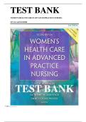 Test Bank for Women&rsquo;s Health Care in Advanced Practice Nursing&comma; 2nd Edition by Ivy M&period; Alexander &ndash; Complete Questions & Answers