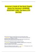 Hartman&rsquo;s NURSING Instructor&rsquo;s Guide & Test Bank Chapter ASSISTANT CARE&comma; The Basics 6TH EDITION                       What are the functions of money&quest; Be sure you know what each means&period; <<<ANSWER>>>Medium of Exchange&colon; The means through wh