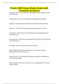 Praxis 5282 Exam Study Guide with Complete Solutions