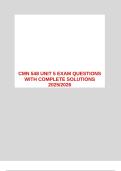 CMN 548  UNIT 1-5 EXAM BUNDLE 2025&sol;2026