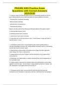 PRAXIS 5205 Practice Exam Questions with Correct Answers 2025&sol;2026