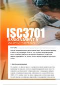 ISC3701 Assignment 5  2025   -   Distinction Guaranteed   _ UNISA