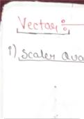 Class notes