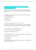 BUNDLE FOR ECON 2030 EXAMS ALL Questions with 100&percnt; Correct Answers &vert; Verified Solutions