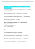 Electrolysis & Laser Final Exam Questions with 100&percnt; Correct Answers &vert; Verified Solutions