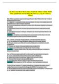 CRCR Certification Exam Prep 2025&colon; 150 High-Yield Practice Questions & Verified Answers &vert; HFMA &vert; Guaranteed Pass