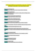 CRCR Exam Cheat Sheet 2025&colon; Ultimate Q&A Review &vert; HFMA &vert; Quick Study Guide