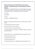 TEAS practice test B &vert; All Questions and Correct Answers &vert; Verified Answers &vert; Just Released &vert; Newest Version