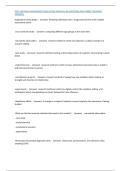 PSYC 140 FINAL EXAM NEWEST 2024 ACTUAL EXAM ALL 89 QUESTIONS AND CORRECT DETAILED ANSWERS 