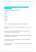 FIRE INSTRUCTOR 2 TEST BANK &ndash; Questions with 100&percnt; Correct Answers &vert; Verified