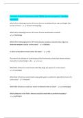 Forensic Science Questions with 100&percnt; Correct Answers &vert; Verified Solutions