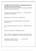 NC DMV Permit Test Practice &sol; Strategies Review of Key Quizzes & Correct Answers&period;