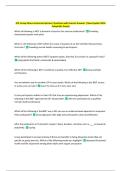 ACE Group Fitness Instructor Quizzes&vert; Questions with Correct Answers &vert; New Update 100&percnt;  Solved &lpar;A&plus; Grade&rpar;