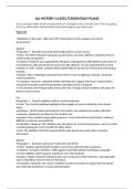 All A Level History AQA 1C Tudor Essay Plans
