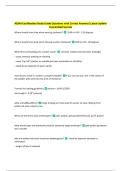 BUNDLE-&colon;&colon;AEMA  EXAMS WITH CORRECT ANSWERS