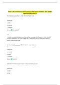 AHIST 1401&colon; Art History Exam Questions with Correct Answers&vert; New Update  100&percnt; Verified &lpar;Grade A&plus;&rpar; 