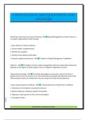 CPSM EXAM &num;3 2025 QUESTIONS AND ANSWERS