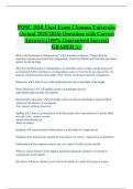 POSC 1010 Final Exam Clemson University &lpar;Actual 2025&sol;2026&rpar; Questions with Correct Answers&vert; &lpar;100&percnt; Guaranteed Success&rpar; GRADED A&plus;