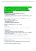 CORRECTIONAL COUNSELOR &lpar;CCI&rpar; EXAM &lpar;ACTUAL 2025&sol;2026&rpar; CDCR QUESTIONS WITH VERIFIED &vert; ACCURATE ANSWERS &lpar;GRADED A&plus;&rpar;