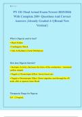 PN 101 Final Actual Exam Newest 2025&sol;2026  With Complete 200&plus; Questions And Correct  Answers &vert;Already Graded A&plus;&vert;&vert;Brand New  Version&excl;&vert;