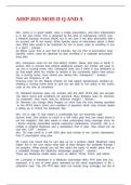 AHIP 2025 MOD II Q AND A