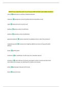 ASM 275 Exam Questions with Correct Answers 100&percnt; Verified&vert; Latest Update Graded A&plus;