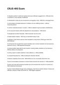 CRJS 495 Exam  NEWEST 2025&sol;2026 ACTUAL EXAM COMPLETE QUESTIONS AND CORRECT DETAILED ANSWERS &lpar;VERIFIED ANSWERS&rpar; &vert;ALREADY GRADED A&plus;&vert;&vert;BRAND NEW&excl;&excl;