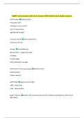 ASM275 Exam Questions with Correct Answers 100&percnt; Verified&vert; Latest Update Graded A&plus; 