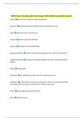 ASM 275 Exam 1 Questions with Correct Answers 100&percnt; Verified&vert; Latest Update Graded A&plus;