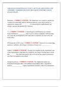 ARKANSAS COSMETOLOGY STATE LAW EXAM &vert; QUESTIONS AND  ANSWERS &vert; VERIFIED AND WELL DETAILED ANSWERS&vert; LATEST  EXAM UPDATE  