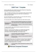 WGU D265 Task 1 Template &vert; 2025 Update with complete solutions&period;