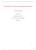 WGU C207 QUM3&colon; Task 1 Assessment &vert; Latest 2025 Update with complete solutions&period;