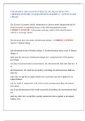 COLORADO CAR SALES MASTERY EXAM &vert; QUESTIONS AND  VERIFIED ANSWERS &vert; EXAM ALREADY GRADED A&plus; &vert; LATEST EXAM  UPDATE 